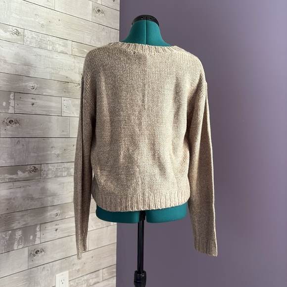 FOREVER 21 Beige Cable Knit Sweater - Picture 7 of 7